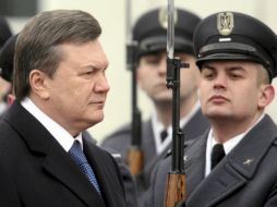 El presidente ucraniano está de visita en Polonia. EFE  /