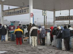 El frente frio 26 causa estragos en el norte de México. Los pronósticos indican que el mal clima continuará en próximos días. EFE  /