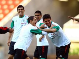 'Maza', 'Chicharo', Salcido y Moreno, quienes militan en Europa, estarán ante los bosnios. MEXSPORT  /