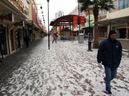 Desde el jueves se reportan nevadas en poblaciones de Chihuahua. NOTIMEX  /