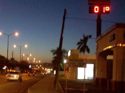 Mazatlán tuvo un inusual amanecer hoy debido a los efectos del frente frío número 26 que ubicaron los termómetros en 1°C. NOTIMEX  /