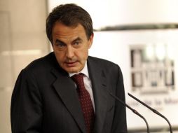 El presidente del gobierno español, José Luis Rodríguez Zapatero. ARCHIVO  /