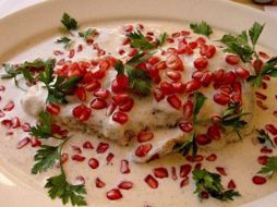 Los chiles en nogada se preparan en agosto y septiembre, el mes patrio.CONACULTA.GOB.MX  /