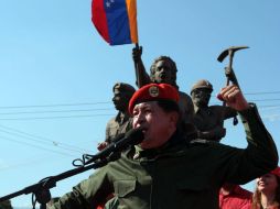 Hugo Chávez Frías, presidente de Venezuela. EFE  /