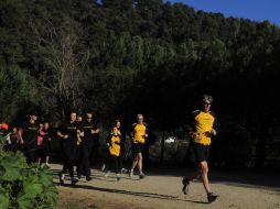 Con su testimonio pretende animar a otras personas a iniciar una actividad física. AP  /