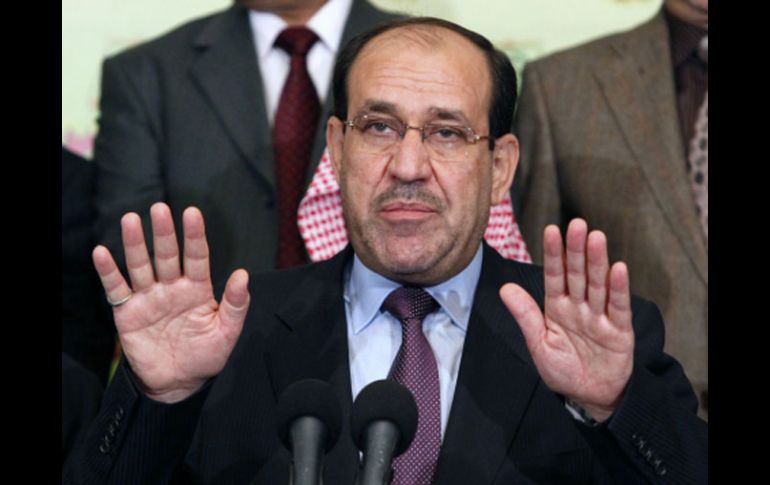 El primer ministro de Iraq opina que no hay verdadera democracia en la región, salvo en su país. AFP  /