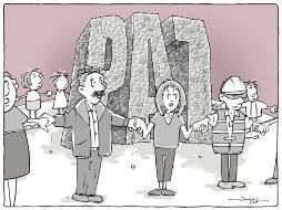 Cartón de Vargas.  /