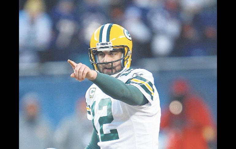 Aaron Rodgers, es el hombre clave en la ofensiva de Green Bay. GETTY IMAGES SPORT  /