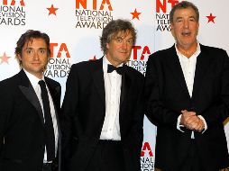 Los presentadores de Top Gear Richard Hammond, James May y Jeremy Clarkson. AP  /