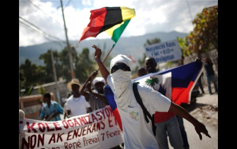 La segunda vuelta de elecciones en Haití están previstas para el 20 de marzo. AP  /