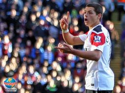 Javier Hernández ha sido elegido como el 'Jugador del Mes' del United. MEXSPORT  /