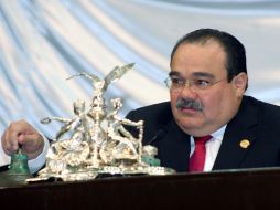 Presidente de la Mesa Directiva de la Cámara de Diputados, Jorge Carlos Ramírez Marín. ARCHIVO  /