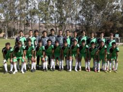 Los jugadores de la Selección mexicana Sub 17 en un entrenamiento. E. PACHECO  /