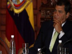 El presidente de Ecuador, Rafael Correa. ARCHIVO  /