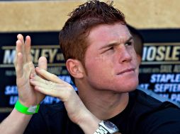 El boxeador Saúl 'Canelo' Álvarez tendrá la oportunidad de ir por un centro mundial. MEXSPORT  /