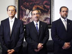 Los postulados comparecieron ayer en las comisiones de Justicia y Estudios Legislativos del Senado. NTX  /