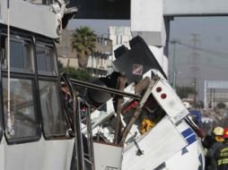 El impacto dejó al menos 25 personas heridas. NTX  /