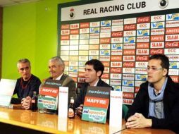 El nuevo entrenador del Racing de Santander Marcelino García Toral fue presentado en rueda de prensa. ESPECIAL  /