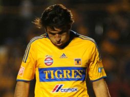 Francisco 'Kikin' Fonseca con Tigres durante el torneo Bicentenario 2010. MEXSPORT  /