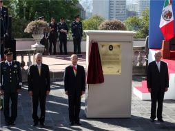 El Presidente Felipe Calderón encabezó la Marcha de la Lealtad. EL UNIVERSAL  /