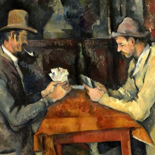 Mayoría de obras de Cézanne sobre jugadores de cartas, en NY