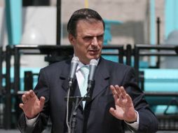 El jefe de gobierno del Distrito Federal, Marcelo Ebrard. ARCHIVO  /
