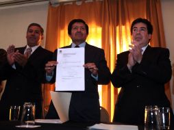 El vocero del sindicato, Homero Polito Domínguez, dio a conocer sobre la obtención del registro y la toma de nota. EL UNIVERSAL  /