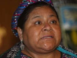Rigoberta Menchú, Nobel de la Paz 1992 será parte de la feria. AP  /