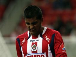 Miguel Ponce, durante el juego de la tercera fecha del torneo de Clausura 2011. MEXSPORT  /