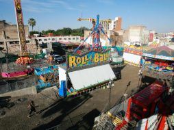 En el terreno ubicado entre las calles Independencia e Higaldo se instalaron 19 juegos mecánicos gratuitos. A. GARCÍA  /
