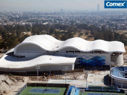 Vista general del Centro Acuático, sede para los Juegos Panamericanos Guadalajara 2011. MEXSPORT  /