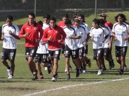 Los Zorros preparándose para el próximo duelo del torneo Clausura 2011. S. NUÑEZ  /