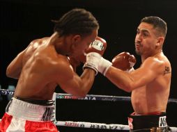 La pelea más reciente de Soto (der.) fue el 4 de diciembre, defensa que hizo ante Urbano Antillon. MEXSPORT  /