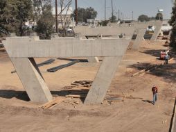 La construcción del Puente Colón afectará la circulación vial de Periférico a partir del próximo jueves. S. NÚÑEZ  /