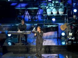 El cantante demostró su amor por México y agradeció a su gente por un año más de conciertos. NTX  /