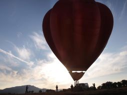 En Amatitán, los paseos en globo aerostático son una original idea para festeja el 14 de febrero. A.NÚÑEZ  /