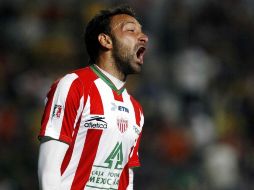 Reacción de Sergio Blanco tras conseguir la anotación de la victoria para los Rayos. MEXSPORT  /