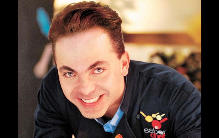 Cristian Castro se confesó como un buen chef, aunque se siente mejor en escena.ELUNIVERSAL  /