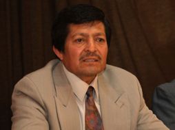 Gaudencio Bravo, secretario general del SITEM. A. CAMACHO  /