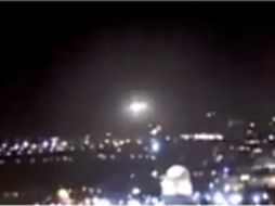La supuesta visita del OVNI tuvo lugar el pasado 28 de enero sobre la una de la madrugada. ESPECIAL  /