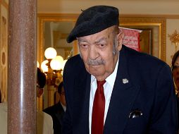 Esperón musicalizó unas 500 películas y compuso 947 canciones en 80 años de trayectoria. NTX  /