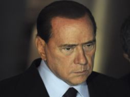 El primer ministro italiano, Silvio Berlusconi, será sometido a un juicio por escándalos relacionados con prostitución de una menor. AP  /