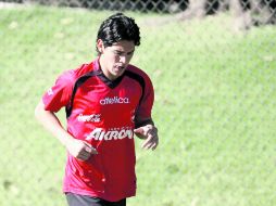 Daniel Arreola enfrenta a Wilman Conde durante un entrenamiento. E. PACHECO  /