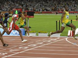 La final de 100 metros planos, una de las pruebas más espectaculares de las Olimpiadas, se llevará a cabo el 5 de agosto. AP  /