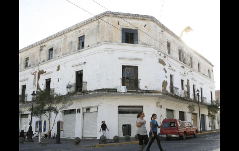 La “Casa Baeza Alzaga” requiere de una fuerte inversión para ser restaurada; no obstante, es la mejor opción para el Cedart. M. FREYRÍA  /