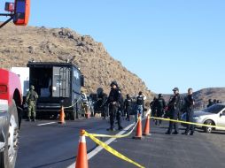 En el ataque carretero murió uno de los dos agentes especiales estadounidenses. EFE  /