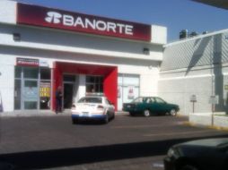 Aspecto de la sucursal bancaria que fuera atracada. O. RUVALCABA  /