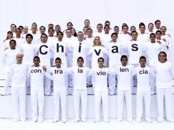 Este medio día los jugadores del Guadalajara se tomaron la foto oficial. E. PACHECO  /