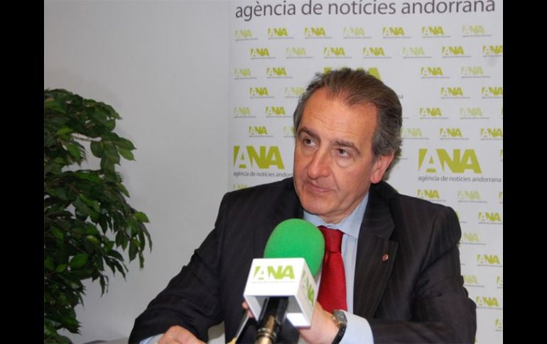 El jefe del Gobierno de Andorra, Jaume Bartumeu. ESPECIAL  /