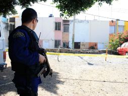 Tras el enfrentamiento, en la colonia Díaz Ordaz se registró fuerte movilización de diversas corporaciones policiacas. M. PATIÑO  /